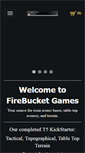 Mobile Screenshot of firebucketgames.com